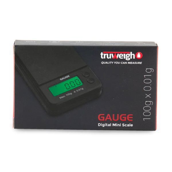 Truweigh Gauge Scale - 100g x 0.01g - Black