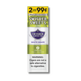 SWISHER SWEETS CIG WHITE GRAPE 2/$1.19