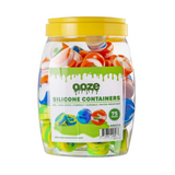 OOZE SILICONE CONTAINERS - TIE DYE 75CT