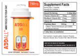 AddAll XR Capsules 750mg Energy & Focus Supplement - 12ct