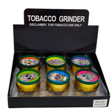 3 part Tobacco Grinder ME030 (12 PCS Display)