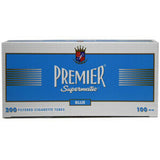 Premier Supermatic Blue - 100mm Filtered Cigarette Tubes (5 Packs)