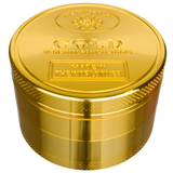 Metal Tobacco Grinder The World Over Gold Box 12ct