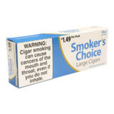 Smoker's Choice Large Cigar's Blue ($1.49 per pack) - 10 packet