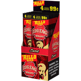 Zig-Zag Rillo Size Sweet Cigar Wraps (4 Cigar Wraps for 99 cents)