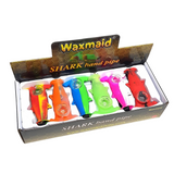 Waxmaid Shark Silicone Hand Pipes 12Ct