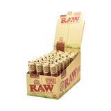 RAW Organic Hemp Unrefined 1 1/4 Cones 32ct Display