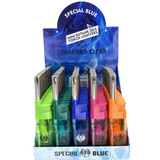 SPECIAL BLUE STANDARD CLEAR LIGHTERS - 50CT