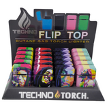 Techno Torch Flip Top (25 PCS Display)