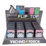 Techno Torch Flip Top (25 PCS Display)