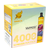 Vapmod Disposable Vapes of 4000 Puffs (Display of 10)