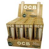 OCB Bamboo Pre-Rolled Cones Mini Size - (32 Packs Per Box)