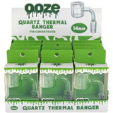 Ooze Quartz 14 mm Thermal Banger (12 PCS Display)