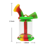 Waxmaid Silicone and Glass Bubbler (12 PCS Display)