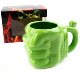 Green Hulk Hand Mug Pipe