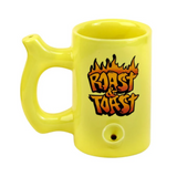 Roast and Toast Yellow Flame Mug