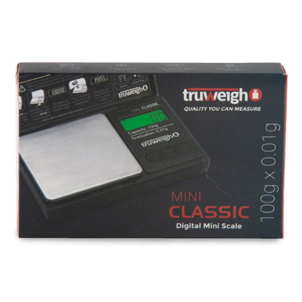 Truweigh Classic Digital Mini Scale - 100g x 0.01g