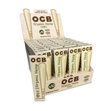 OCB Organic Hemp Cones Mini (70 mm) Size Unbleached (32 PCS Display)