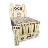 OCB Organic Hemp Cones Small Size Unbleached (32 PCS Display)