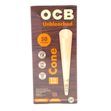 OCB Unbleached Cone 1 1/4 size (50 per box)