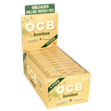 OCB Unbleached Rolling Papers and Tips Size 1 1/4