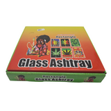 Rectangular Glass Ashtray | 6 CT