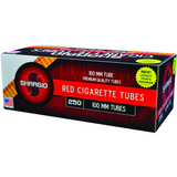Shargio Red Cigarette Tubes 100mm 5ct