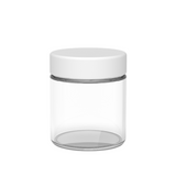 White Glass Jars 10ct pk