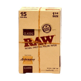 RAW CLASSIC 1 1/4 SIZE 15 PER BOX