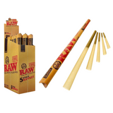 RAW Classic Unrefined 5 Stage Rawket Cones 15ct