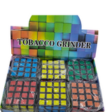 4 Part Tobacco Grinder Cube (6 PCS Display)