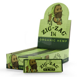 Zig Zag Organic 1 1/4 Hemp Rolling Papers (24 Packs Display)