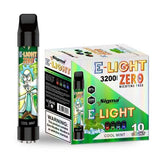 Sigma E-Light Zero Nicotine 3200 Puffs Disposable Vape - 10ct