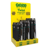 Ooze Twist Battery Display - 24ct