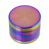 Loadstone Rainbow Hand Muller 50mm 4-Part Grinder - 12ct