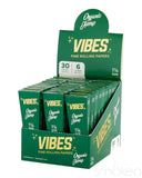 Vibes Organic 1 1/4 Pre-rolled Cones - 30ct